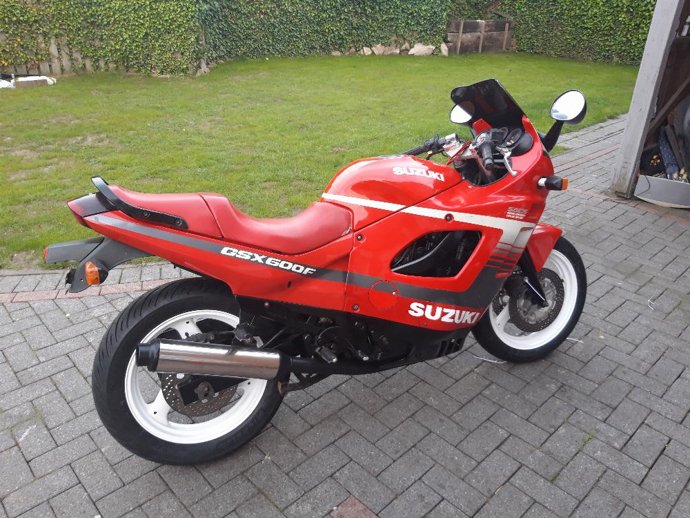 Motorrad verkaufen Suzuki Gsx 600f Ankauf